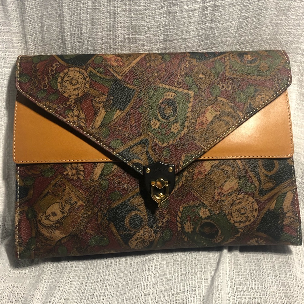 NWT MARCUS Florence made in Italy clutch